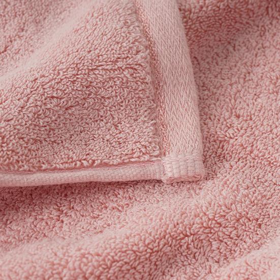 Cotton Terry Towel Soft Absorbent Washcloth Skin-friendly Solid Color Jacquard Shower Towel for Home