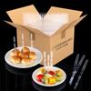 Fangcaodi Plastic Fruit Forks