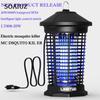 NEARCAM20W Mosquito Killer à prova de chuva 4000V choque elétrico Mosquito Killer Mosquito Trapper Jardim Lâmpada matadora de pragas ao ar livre