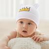 2025 Baby Bonnet Hat Soft Breathable Newborns Fetal Caps Fashionable Brimless Hat Cartoon Bonnet Trendy Headwear