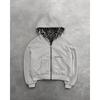 Double-Sided Wearable Hooded Zipper Sweatshirt Leopard Print Loose Top Fashionable Streetwear for Women Autumn Winter