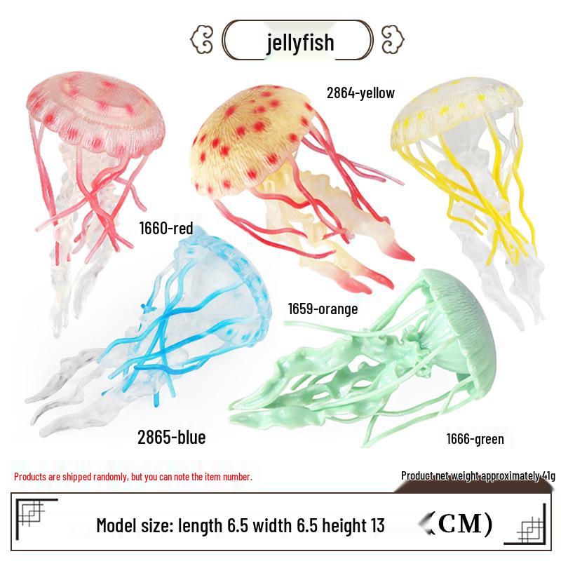 Ocean Crab Simulation Toy Set: Includes Hermit, Swimming, and Three-Spot Plastic Models