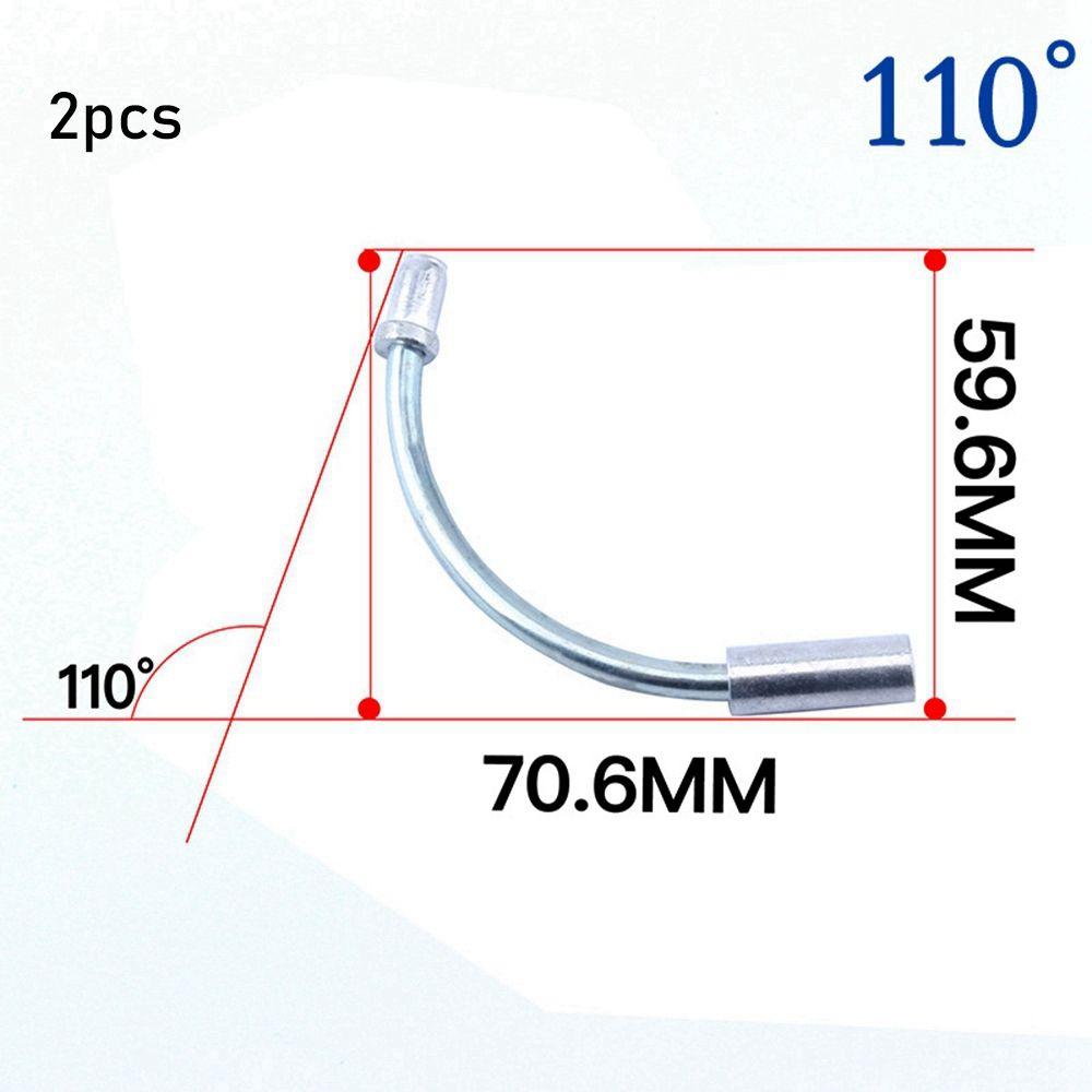 High Quality Hose Brake Bicycle Parts Bend Tube Cable Guide Pipe Sleeves Protector V Brake Noodles