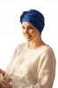 Women's Turban Dalia Cornflower Elegant Comfortable Also After Chemotherapy