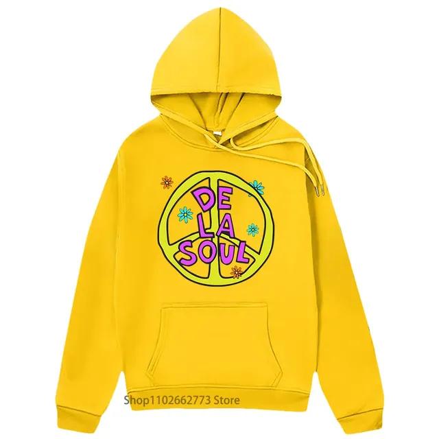 De La Soul Music Hoodies High Street Sweatshirt Fashion Anime Streetwear Women Clothing Top Harajuku Pullovers