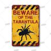 BEWARE OF Dog Cat  Chicken Retro Plaque Metal Tin Signs Garden Yard Home Decoration Caution Kraken Plate Animal Warning Sign