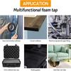 Single Sided Draught Excluder Window Door Weather Stripping Foam Sponge Tape Rubber Seal Strip EVA