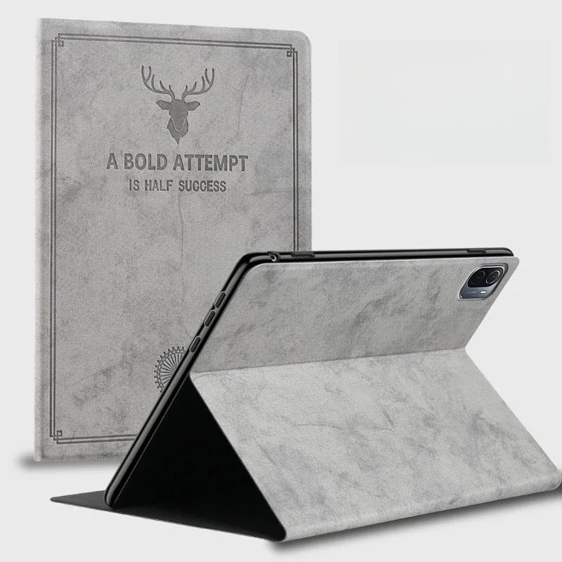Case for Huawei MediaPad T5 T8 C3 T10 Funda Slim Retro Folding Flip Stand PU Leather Smart Cover for Matepad SE M2 M3 M5 M6 Case