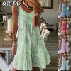 Fashion Summer Spring Sleeveless V-Neck Casual Dresses