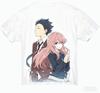 A Silent Voice Cotton T-shirt 2026 New Model Shirt Personality Clothes Year Round Clothing Short Streetwear Trendy Couples Soft