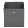 Vidaxl Non-Woven Storage Boxes, 4 Pcs, 32X32X32 Cm, Grey