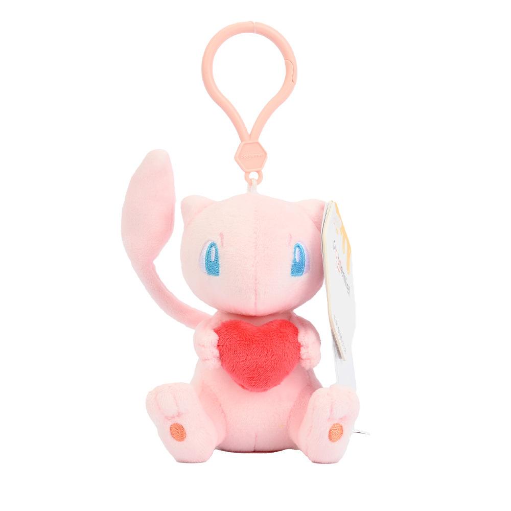 Pokemon Pikachu Bisasam Glumanda Kawaii Plüschtier Anhänger Schultasche Rucksack Anhänger Schlüsselanhänger Kleine Puppe Geburtstagsgeschenk