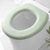 Waterpoof Soft Toilet Seat Cover Bathroom Washable Closestool Mat Pad Cushion O-shape Toilet Seat Bidet Toilet Cover Accessories
