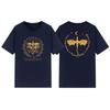Fourth Wing Double-Sided T-Shirt Basgiath War College T Shirt Women Clothing Vintage Short Sleeve Graphic T Shirts Bookish Tee