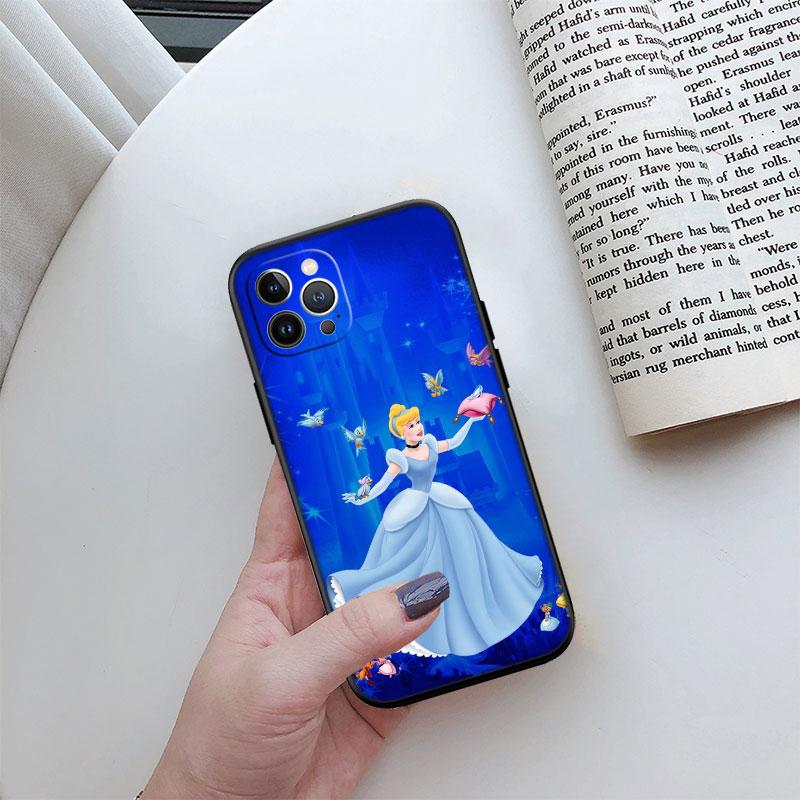 Cinderella New High-End Cover Phone Case for iPhone 16 15 14 13 Pro Max Plus Mini