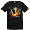Uzumaki Anime T Shirt Fire City Storm Graphic Art Tee Gift for All Fans