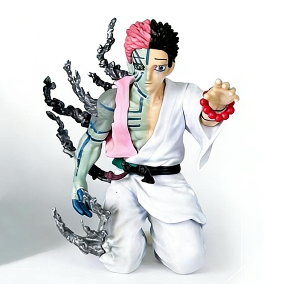 5 pièces Figure Anime Demon Slayer Figures Slayer Akaza Poupée Figurine Guerrier Figurine d'Action Modèle Jouets Modèle Anime Poupée Voiture