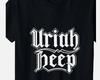 BASIC SHIRT Uriah Heep Logo Black T-shirt Unisex Tee All Sizes S-5XL Unisex T-Shirt