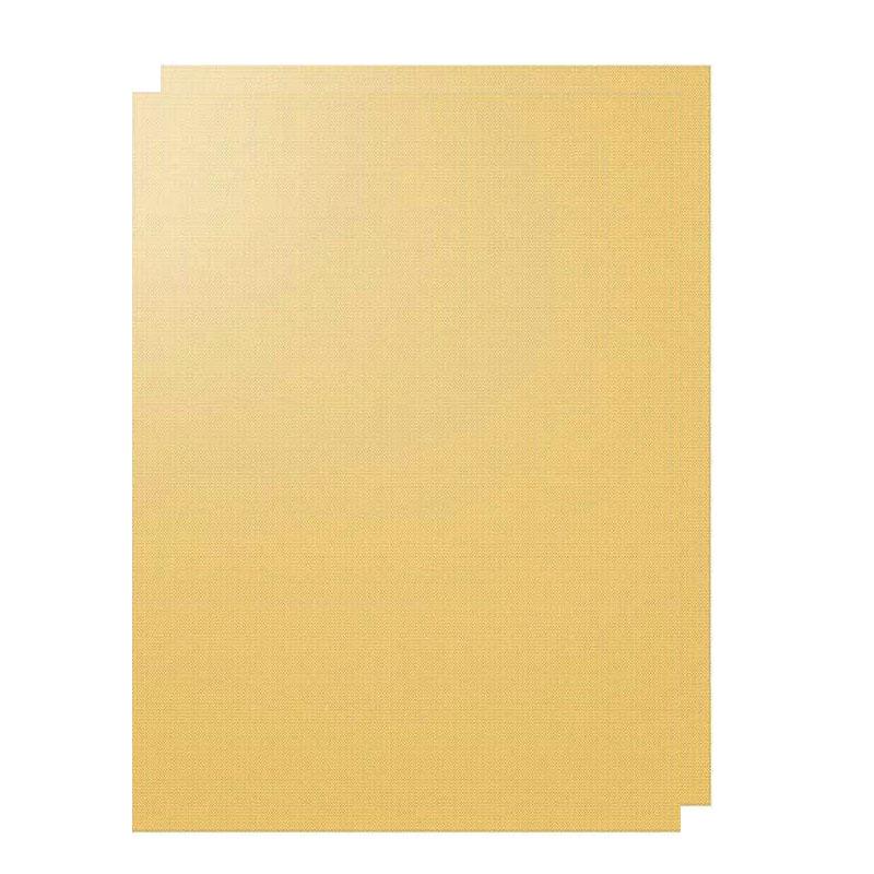 Feuille de Cuisson Vogue Antiadhésive Téflon 2 Pièces/Ensemble Résistance à la Chaleur Facile à Nettoyer Tapis de Grill BBQ Tapis de Cuisson Outils de Cuisine