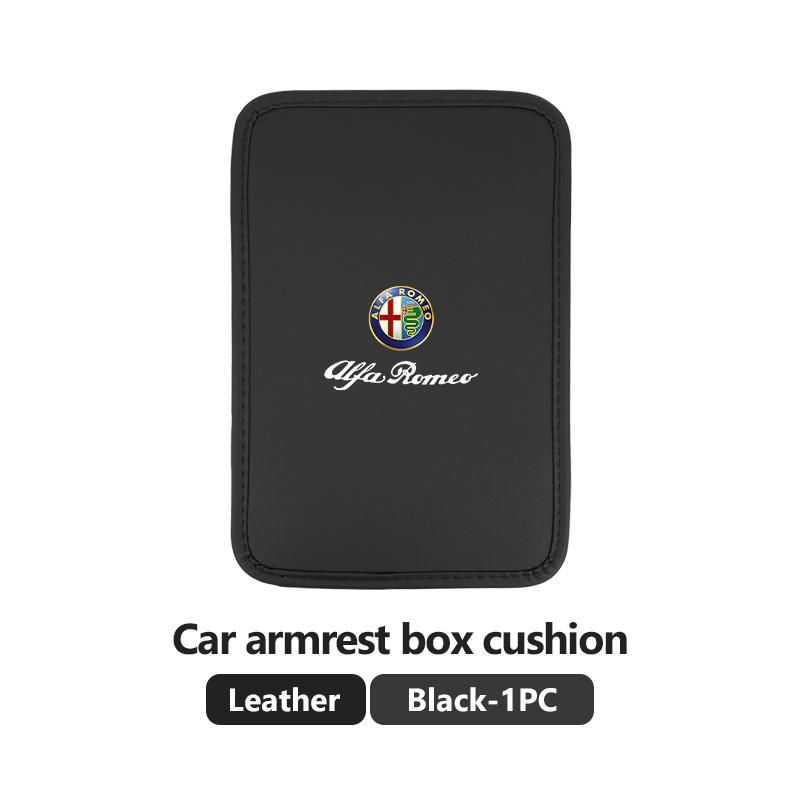 YMSOV1 Car Armrest Box Pad Central Console Armrest Box Protection Cover Mat For Alfa Romeo Giulietta GT 159 147 156 Mito Brera Giulia