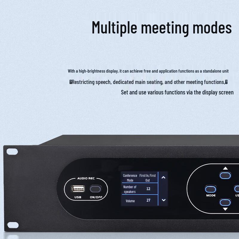 XunErWei XEW-730F Wired Digital Conference Microphone System (CN version)