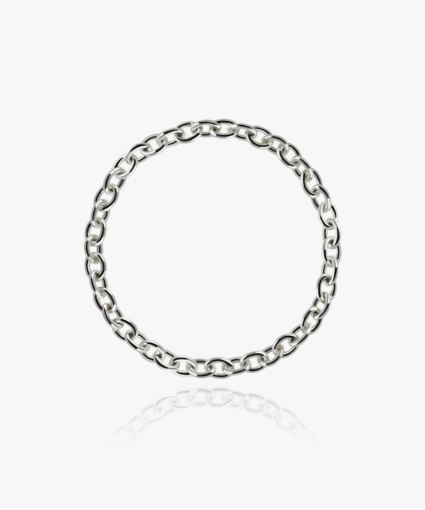 Helene Jewelry 925 Silver Ginger Chain Silver Ring (Type D)