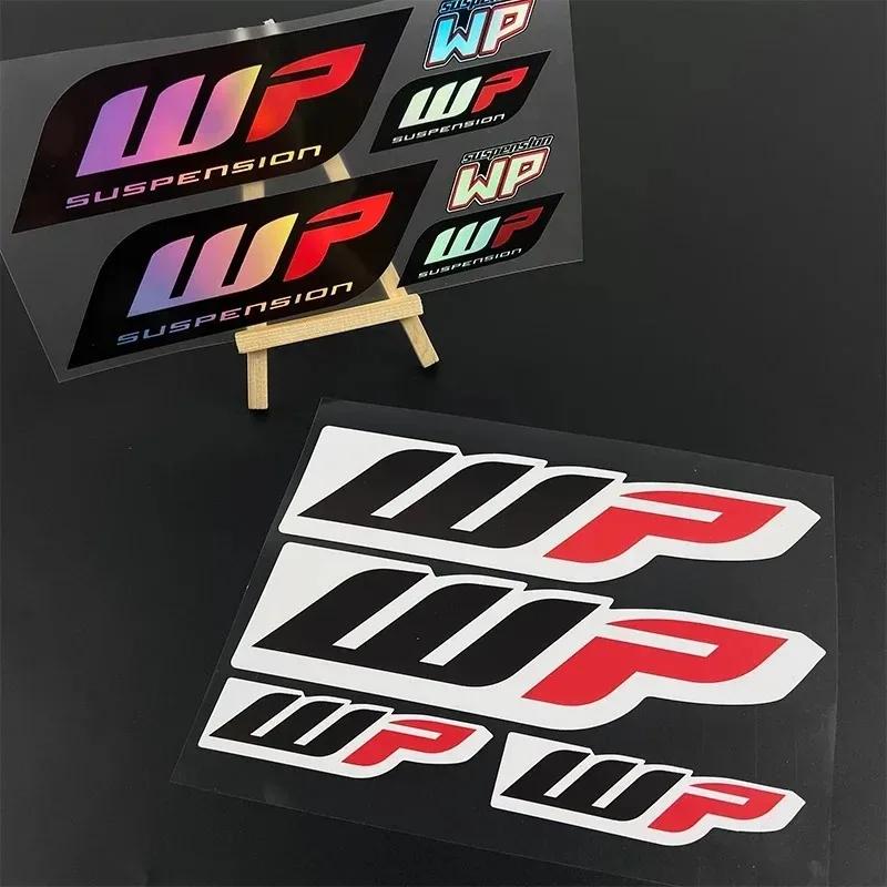 Motorcycle Shocker Stickers WP Suspension Fork Damper Decal MotorBike Accessories for Kawasaki Honda SUZUKI DUCATI Benelli