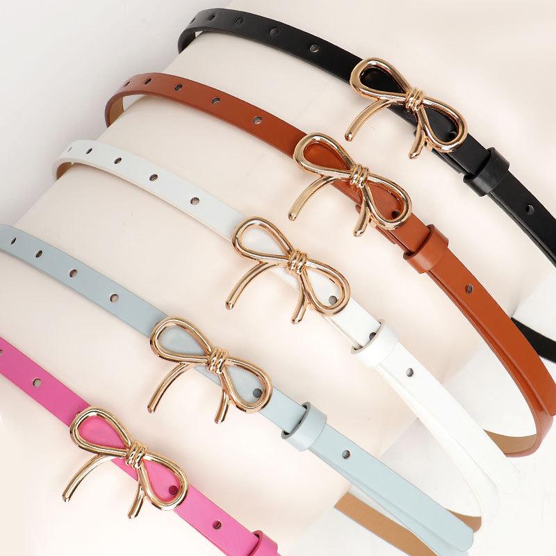 Korean Style Sweet Bow Belt - Versatile Fashion Accessory for Women’s Dresses
