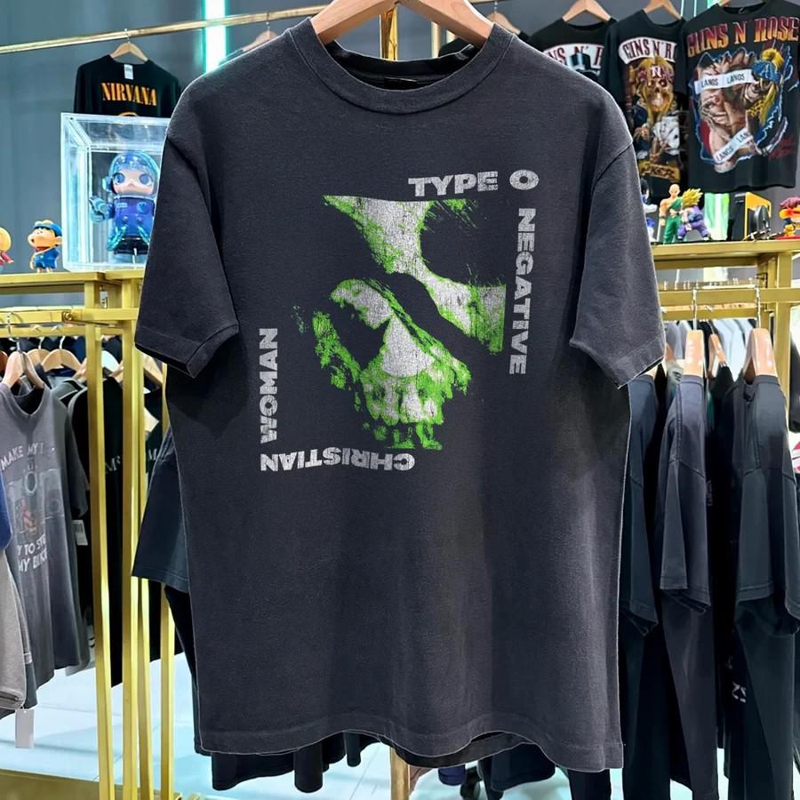 TYPE O NEGATIVE LOVE ME TO DEATH Black Color Reprint SHirt AN49179