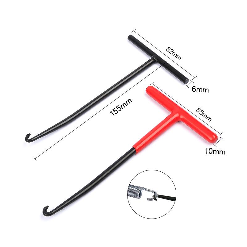 New Exhaust Spring Puller Repair Tool For Springs Removal Motorcycle Exhaust Spring Hook T Shaped Handle Installer Hooks