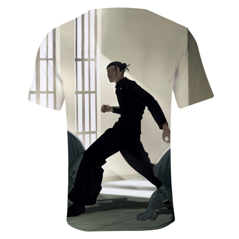 Fashion Jujutsu Kaisen 3D T- Shirt Boys/Girls Tshirt Summer Breathable Streetwear Men Clothing Men/Women Short Sleeve Tee