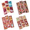 6PCS Paper Horse Year Red Envelope Cartoon Gift Bag New Year Red Envelopes Bless Words Spring Festival Lucky Money Bag