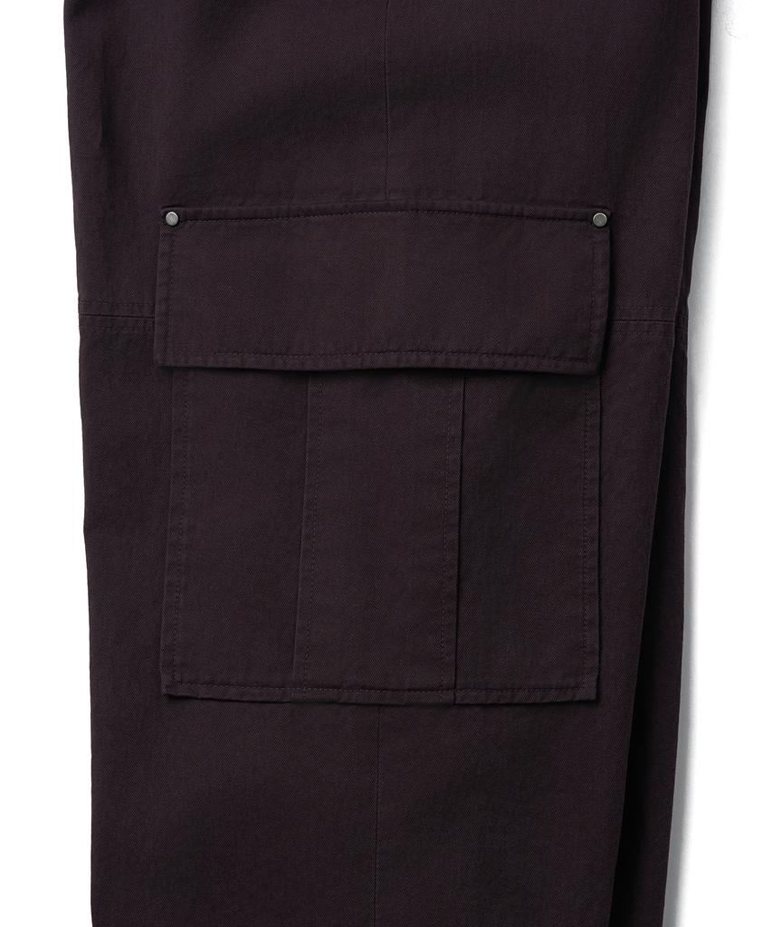 TTUDEMENT Washed Utility Pants_Purple