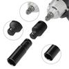 New 1/2 3/8 1/4 Inch Impact Socket Adapter Durable Portable Wrench Adapter Chrome Vanadium Steel Reducer Set Tool Accessories
