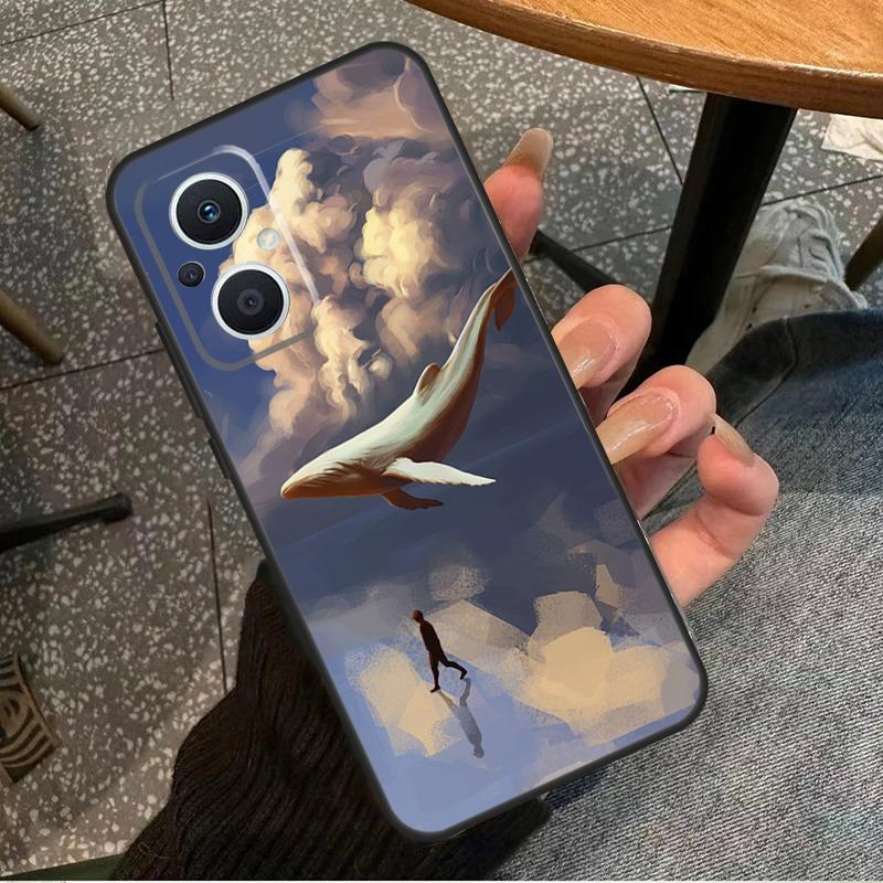 Flying Whale Magical For OPPO Reno 11F 12F 13F 14F 8T 10 11 12 13 14 Pro 8 7 Lite OPPO Find X8 X6 X5 X9 Pro Case