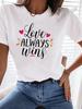 (Asian Size) Flower Trend Print Women Clothing Tee Top Woman Short Sleeve T Shirt Fashion Female Graphic T-shirts