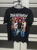 Tokio Hotel Rock Band Tour Short Sleeve Black Shirt Full Size Unisex T-Shirt