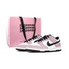 Nike Dunk Abrasion Resistant Low Top Skateboard Shoes Women's Pink Purple CW1590-100(Team1626-)