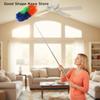 Ceiling Fan Cleaner Duster with Flexible Handle Microfiber Brush for Effective Dust Removal from Home and Office Ceiling Blades