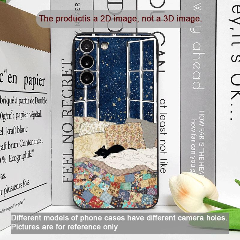 Funny Cute Cat Cartoon Pattern Phone Case for OPPO Realme 14 Pro Plus 13+ 12 Lite 11 10 9 X7 PRO Ultra 5G Shockproof Back Cover