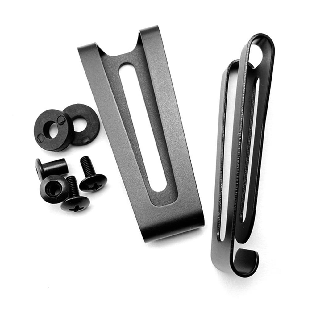Pince de ceinture pour gaine K, pince de fabrication de fourreau KYDEX, accessoires pour gaine K, pince de ceinture avec vis