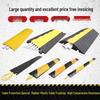 Rubber & Plastic Cable Trunking Speed Bump: Anti-Crush Plate for Ground Wire Protection - Indoor/Outdoor Cable Channel