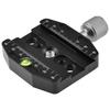 NOTRICKT 70mm Quick Release for Tripod Ball Video and with Spirit Level QRC-19 Clamp, Heads, Heads, Heads, Arca-Swiss Compatible, Built-in