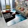 HD Tommy Shelby 3D P-Peaky Blinders Tapijt Vloerkleed voor Huis Woonkamer Slaapkamer Bank Deurmat Decoratie, Kinder Vloerkleed Antislip Vloermat