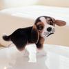 Simulation Dog Plush Toy Creative Realistic Animal Tilt Head Puppy Dolls Stuffed Soft Toys for Children Birthday Gift