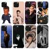 L-Luis M-Miguel Singer Phone Case For iPhone 17 Air 11 13 Mini 14 15 Plus 16 12 Pro Max 16E SE 7 8 Pattern Soft TPU Back Cover