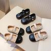 Girls Shoes Children's Princess Small Leather Shoes 2 New Mary Jane Single Shoes Baby Little Fragrance Dance Shoes