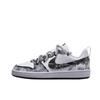 Court Borough Gothic Shadow, Distressed Vintage Abrasion Resistant Slip Resistant Low Top Skateboard Shoes Unisex DV5456-131(Team1390-S1)