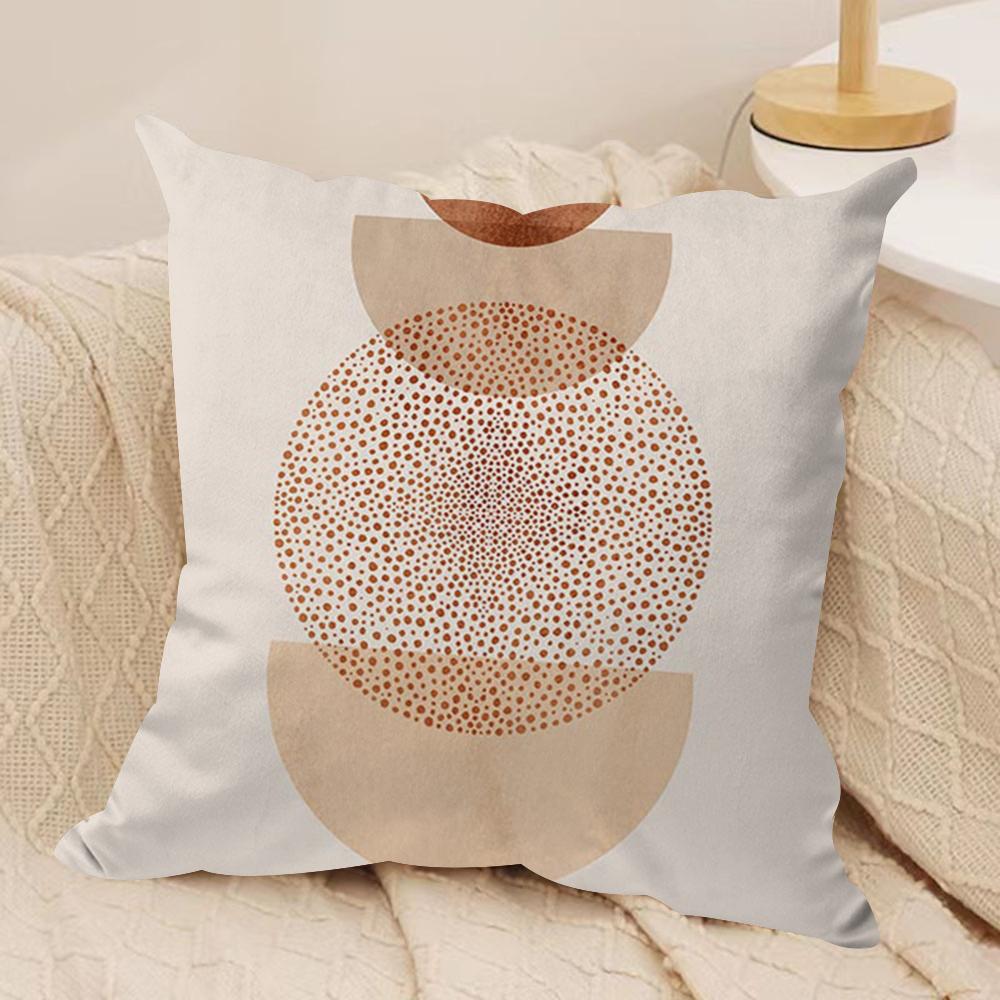 Boho Matisse Coral Lines Cushion Cover Soft Plush Fabric Double-Sided Printed Sofa Cushion Cover for All Seasons Home Decor Gift