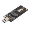 Adapter NGFF do USB 3.0 z gniazdem na kartę SIM Plug and Play Stabilność Adapter M.2 do USB dla systemu Windows